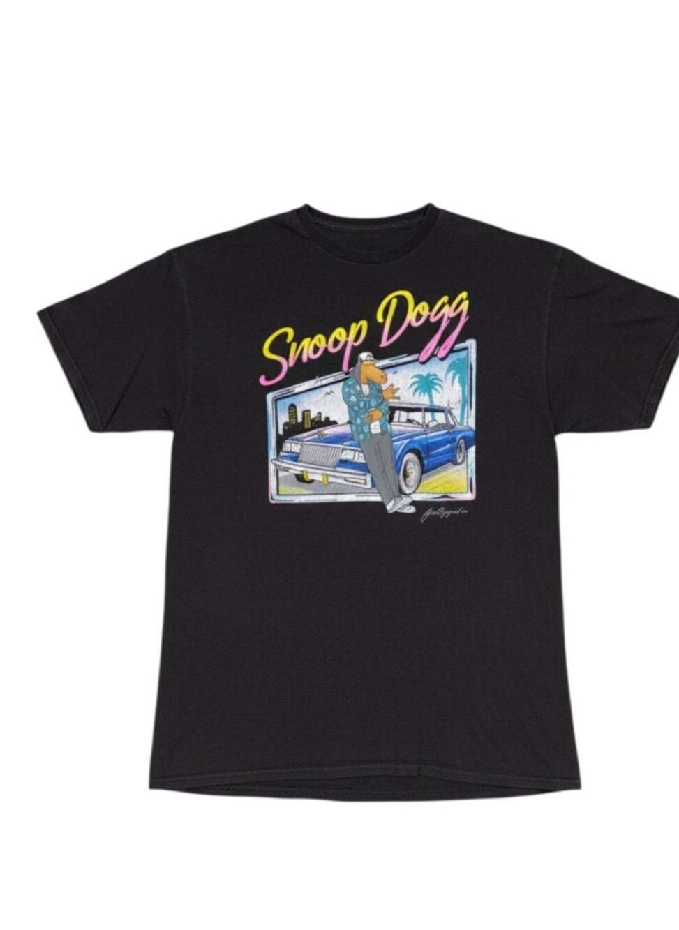 Joe Cool Snoop Dogg The Dogg Collection California Car Graphic T-Shirt
